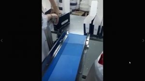 Станок для производства салфеток влажных с механической рукой для счета. https://salfetki-rus.ru