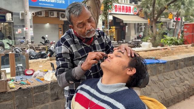 Волшебные руки Вариса Барбера погрузили мужчину в глубокий сон. ASMR-массаж головы для расслабления смотреть онлайн