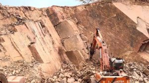 РАЗРУШЕНИЕ ХОЛМА: Как разрушить холм экскаватором!