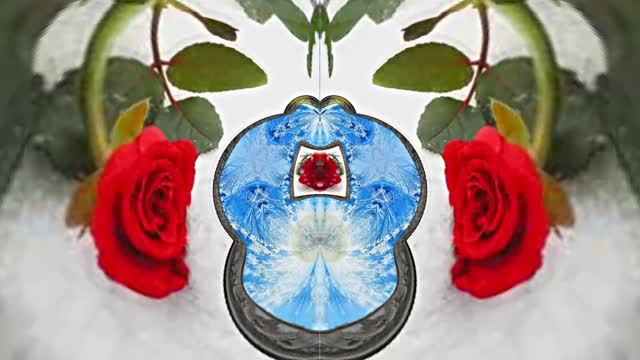 Розы на Снегу в Ледяной Галерее 4 от Киностудии Мудрого Кота Тимофея!