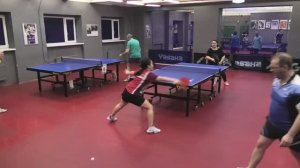 Ноговицина А. (526) - Нельсон Д. (698) 08.01 настольный теннис Любительский турнир