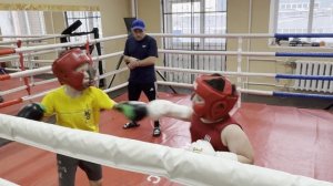 04.01,2026 - 3 раунд (4 месяц занятий Бокса.7 лет)