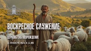 11 января 2026 - Воскресное служение