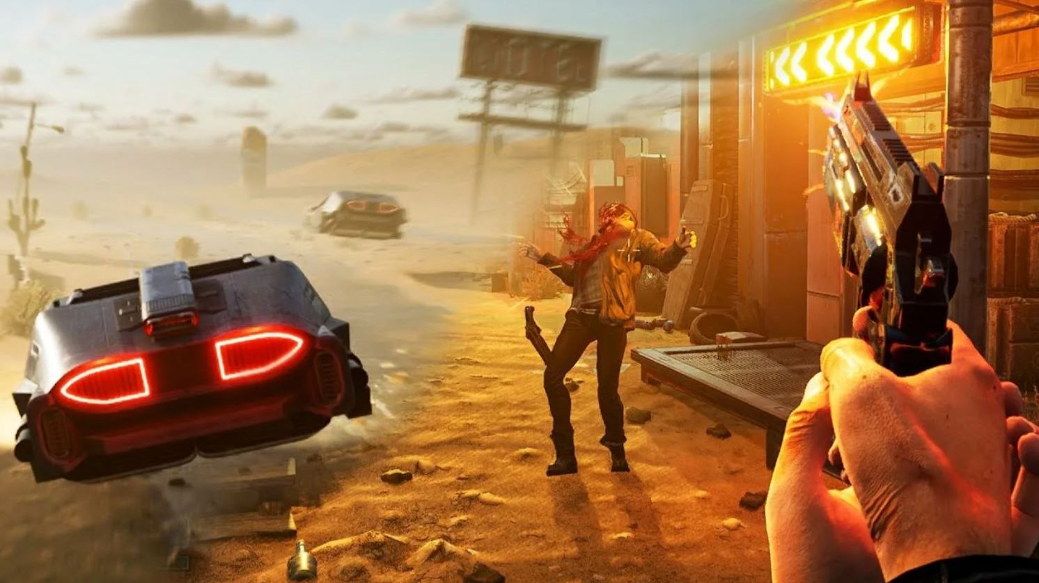 ExeKiller — ГЕЙМПЛЕЙ - приключенческий шутер в стиле ретрофутуристического вестерна смотреть онлайн