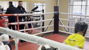 11.01.2026 1 раунд (4 меяц занятий Бокса.  7 лет)