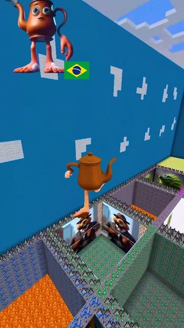 Italian Brainrot vs Squid Game Lava Jump #minecraft #italianbrainrot #brainrot