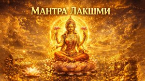 💰 МАНТРА ЛАКШМИ ДЛЯ ИЗОБИЛИЯ И УДАЧИ! Om Shreem Mahalakshmyai Namaha: Деньги и Процветание! 🌸✨