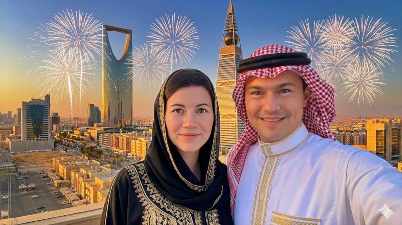 Саудовская Аравия. Мы не ожидали такого. Эта страна затмит Дубай! Новый год в Эр-Рияде смотреть онлайн