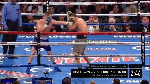 Геннадий Головкин- Сауль Альварес- лучшие моменты боя смотреть онлайн