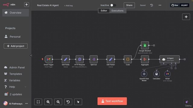 4-16. HTTP Request Node смотреть онлайн