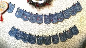 Оформлена гирлянда "С Рождеством Христовым!" от Совиного леса