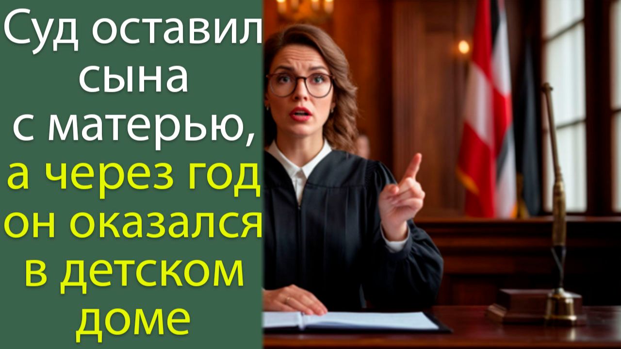 Суд оставил сына с матерью, а через год он оказался в детском доме смотреть онлайн