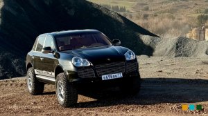 Лифт Porsche Cayenne Turbo S: самый редкий кайенн 955 в overland и off-road стилистике