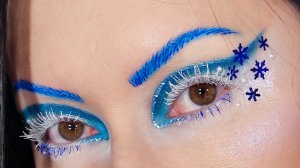 Зимний макияж пошагово