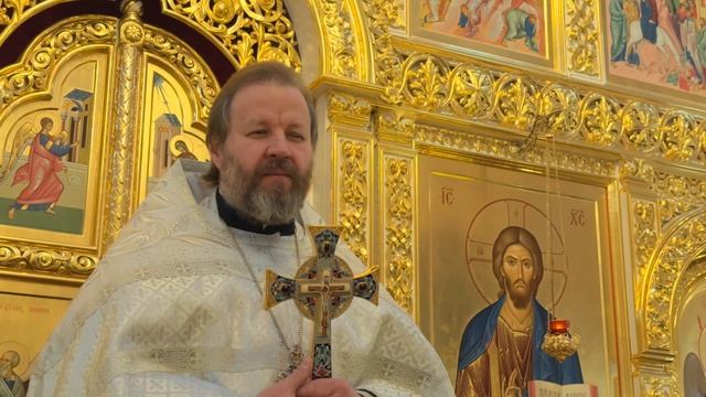 Проповедь настоятеля храма протоиерея Павла Кудряшова (11.01.2026) смотреть онлайн