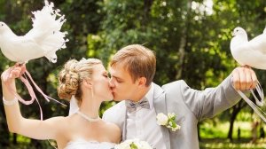 Наше бракосочетание. С днём Свадьбы. Самая лучшая музыкальная открытка.