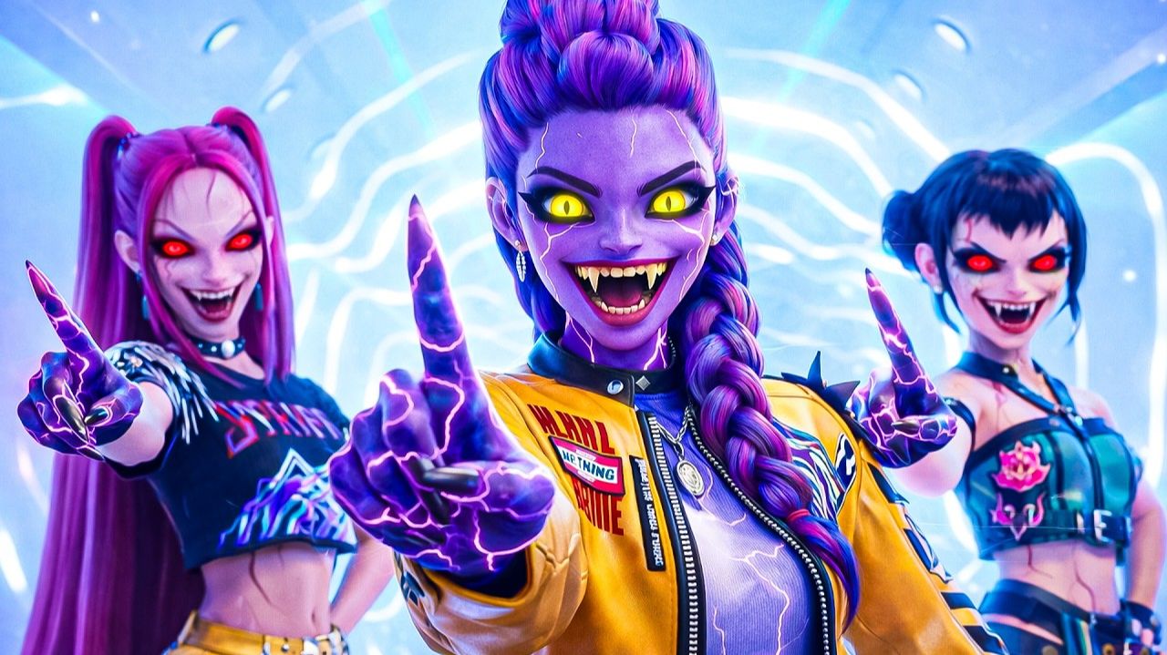 Руми, Мира и Зои превращаются в демонов! 👿 K-pop анимационный сериал «Охотники на демонов» смотреть онлайн