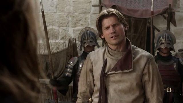 Игра престолов.Нед Старк узнаёт секрет короля и его поединок с Джеме Ланистером.