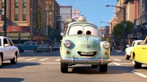 Машинки мчатся по волшебной дороге мультик