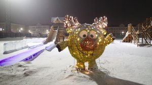 2026.01.08. В Норильске -35. Новогодний город на Заполярнике. О погоде в описании.