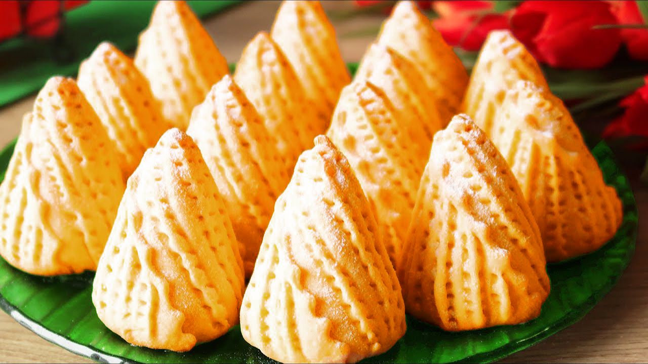 Красивое и вкусное печенье Тюльпаны! В подарок или просто к чаю! смотреть онлайн