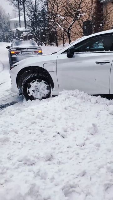 Такого не ожидали! Lexus RZ 450e в заснеженной Москве! #обзоравто #электромобиль #машиныизкитая смотреть онлайн