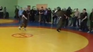 Ножевой бой.Соревнования среди спецподразделений области. В Н. Крючков САО Стрела