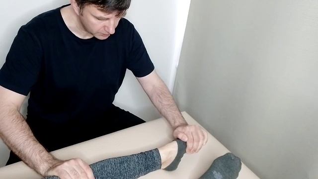 Постизометрическая релаксация (ПИР). Разгибание стопы