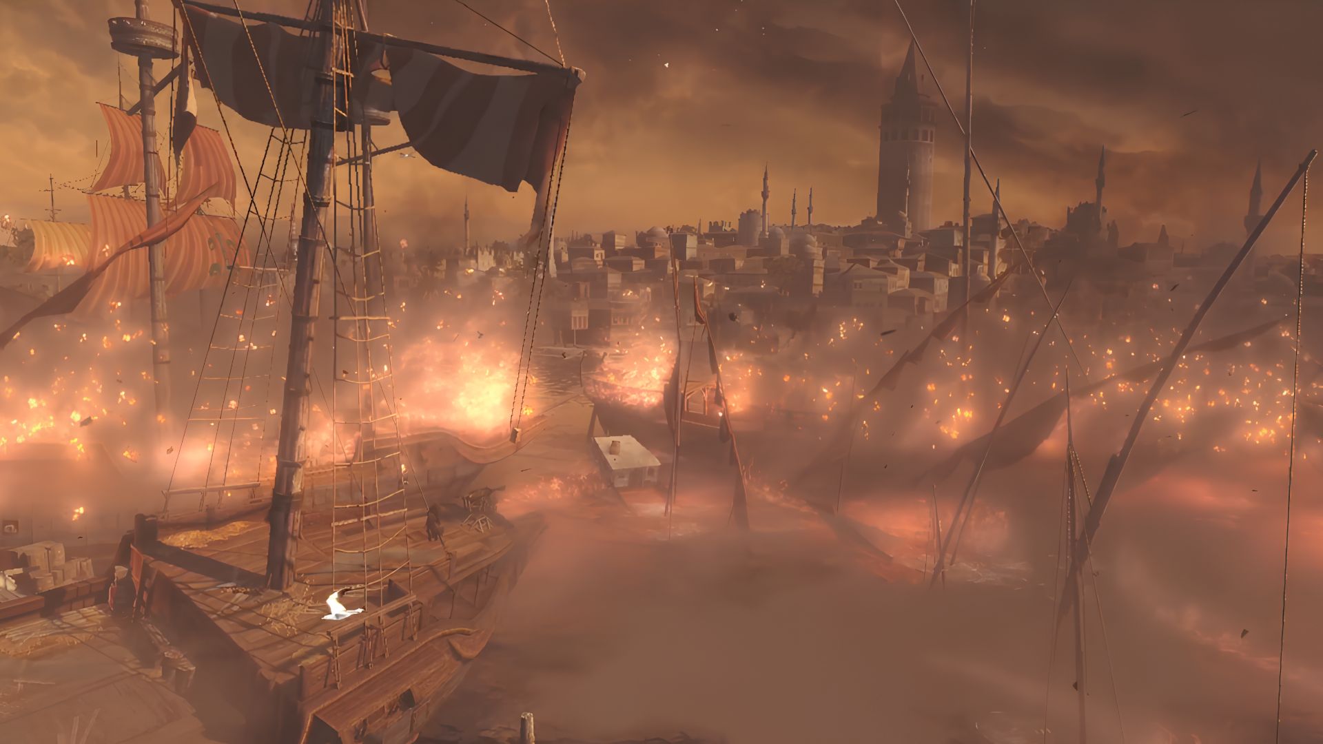 Assassin's Creed Revelations #9 (Уничтожение флота)