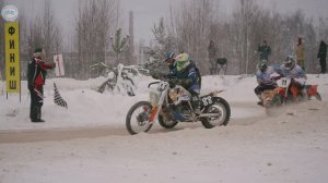 Мотокросс Вязники 05.01.2026 г. "Иномарки" ,первый заезд.