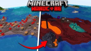 Превратил Грибной Остров в АД спустя 100 Дней в Майнкрафт ХАРДКОР!