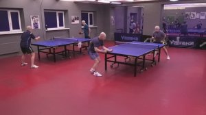 отбор Хусаинов В. (548) - Баранов О. (389) 08.01 настольный теннис Любительский турнир