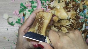 АСМР/РЕЗКА ОБРЕЗКОВ МЫЛА