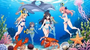 Среди водной жизни