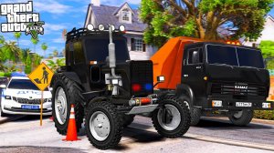 ОПЕРСКАЯ ЕЗДА В GTA 5 - ПОЛИЦЕЙСКИЕ ГОНЯТСЯ ЗА ШКОЛЬНИКАМИ НА ТОНИРОВАННОМ ОПЕРСКОМ ТРАКТОРЕ 🌊ВОТЕР