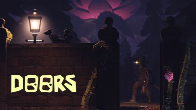 Играем в каждый этаж DOORS смотреть онлайн