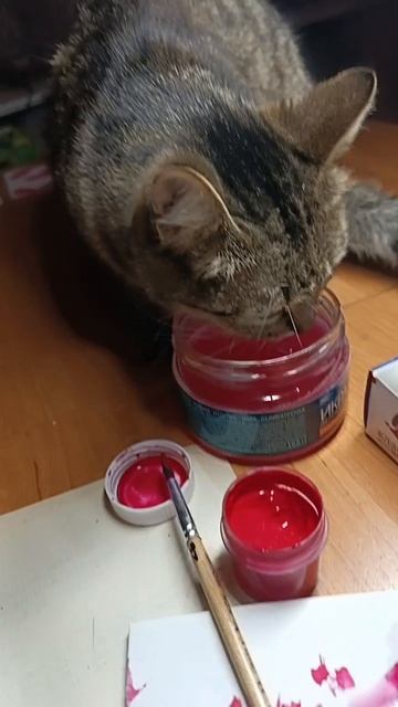 Кошка-Художница