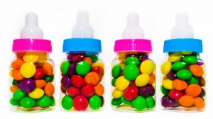 УЧИМСЯ СЧИТАТЬ Разноцветные бутылочки с игрушками