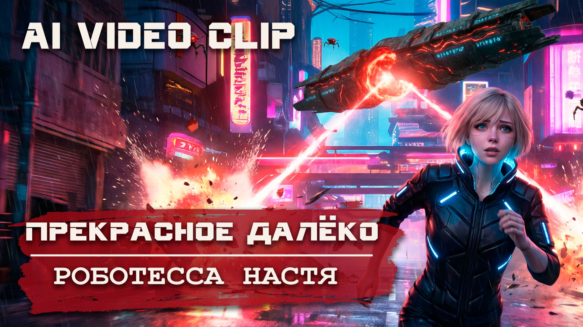 Прекрасное далеко | Full HD | ВидеоКлип | Роботесса Настя | Нейромант | #прекрасноедалеко смотреть онлайн