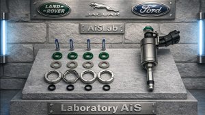 Ремкомплект на 4 инжектора B-096S, Land Rover Discovery, Jaguar, Ford.mp4