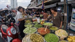 Лучший уличный рынок Камбоджи Пномпень 2026 блины спринг роллы и настоящая еда