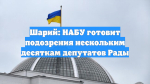 Шарий: НАБУ готовит подозрения нескольким десяткам депутатов Рады
