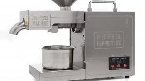 Маслопресс AKITAJP AKJP-200 домашний шнековый электрический пресс горячего и холодного отжима масла