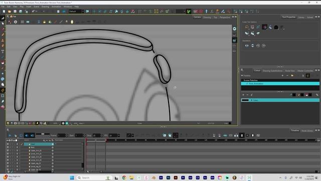 3 - Starting Our Line Art With The Head