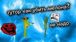 тутор как убить мелона
