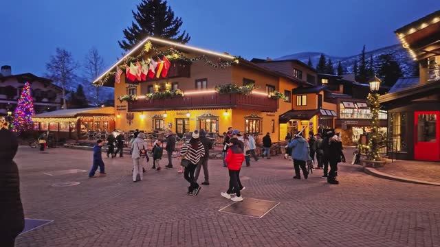 🇺🇸 Вейл, Колорадо — зимний вечер, 2 января / 2026 смотреть онлайн