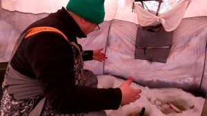 Первая рыбалка в 2026 году / Разведка на реке принесла сига и хариуса / Рыбалка в палатке