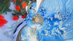 Розы на Снегу в Ледяной Галерее 3 от Киностудии Мудрого Кота Тимофея!