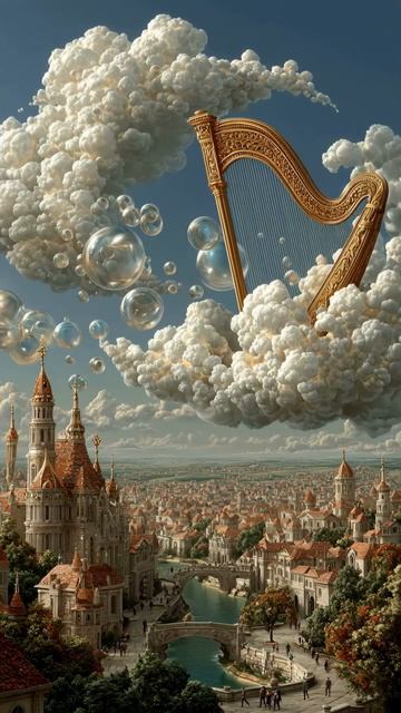 Celestial Paradise | The Gilded Metropolis | Surreal AI Short смотреть онлайн