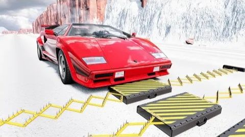 Массовые автомобильные аварии с разбивкой по полосам с шипами #153 смотреть онлайн